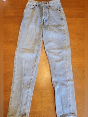 PacSun Slim Straight Light Blue Jeans Ultra High Rise | Size 22
